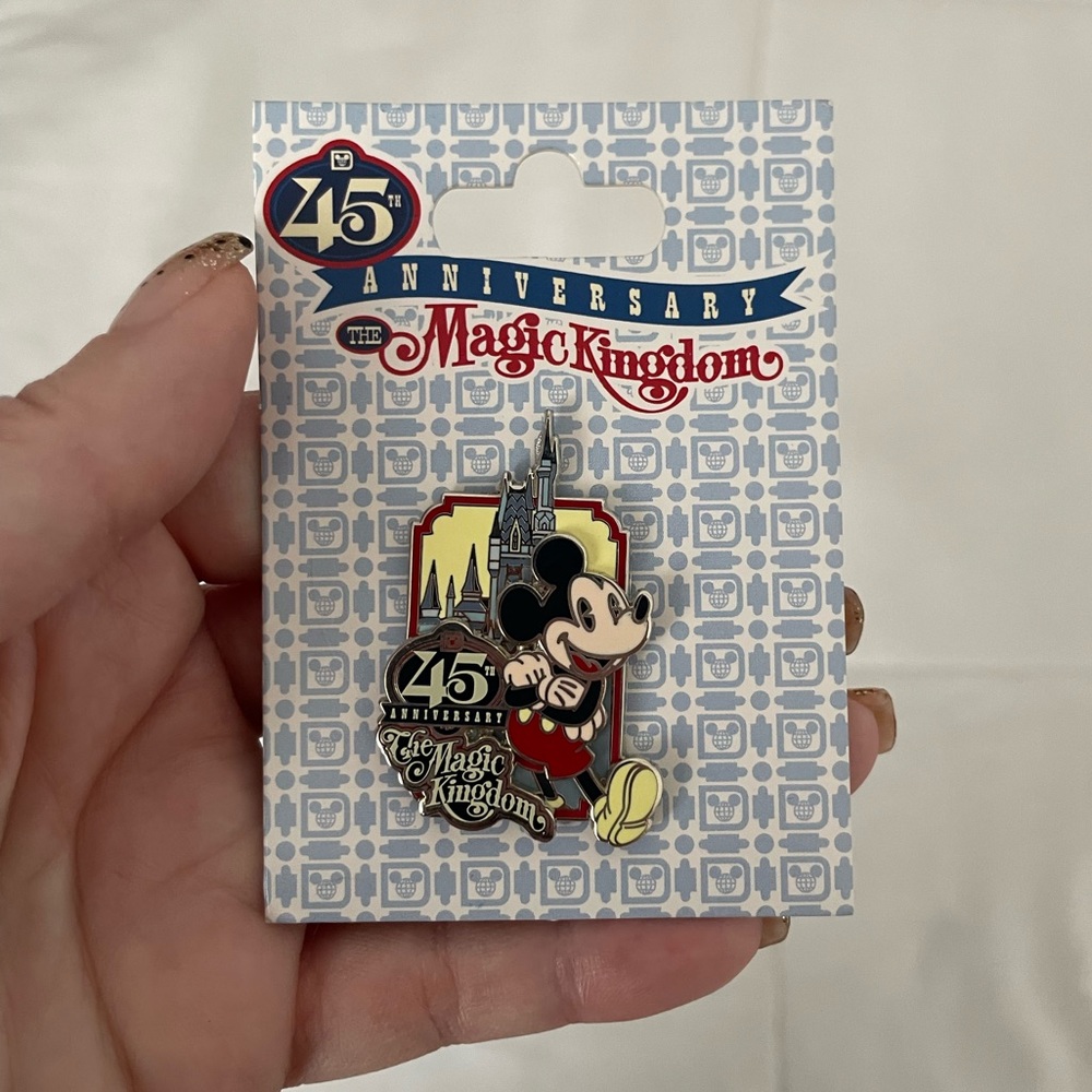 Disney World’s Magic Kingdom 45th Anniversary Pin